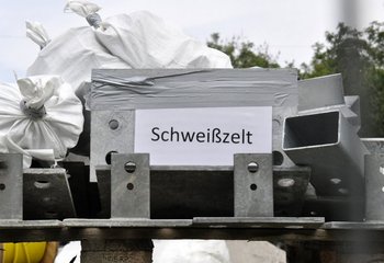Für alles ist gesorgt beim Festakt. Foto: Wolfgang Rüter.