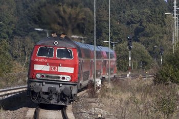 Die Südbahn fährt immer noch mit Diesel. Foto: Joachim E. Röttgers