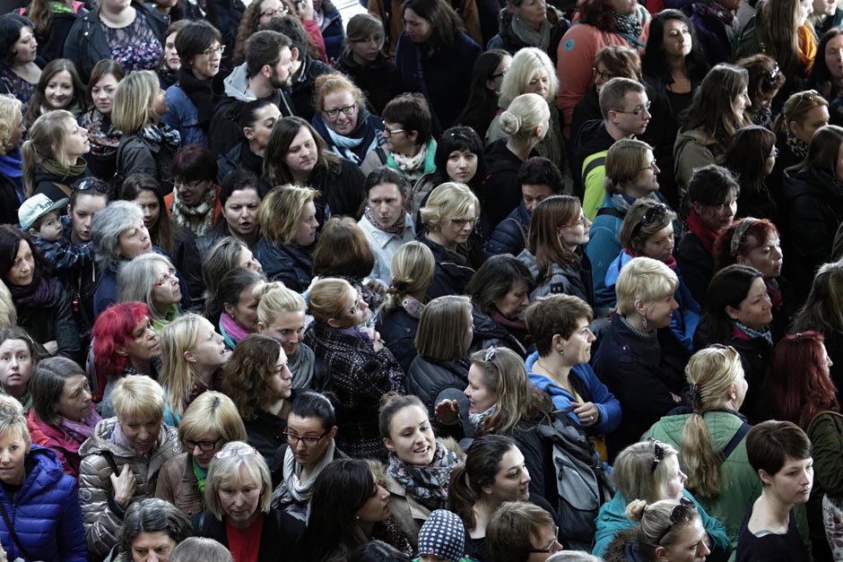 Wollen auch mal was sagen: Bürgerinnen und Bürger. Foto: Joachim E. Röttgers