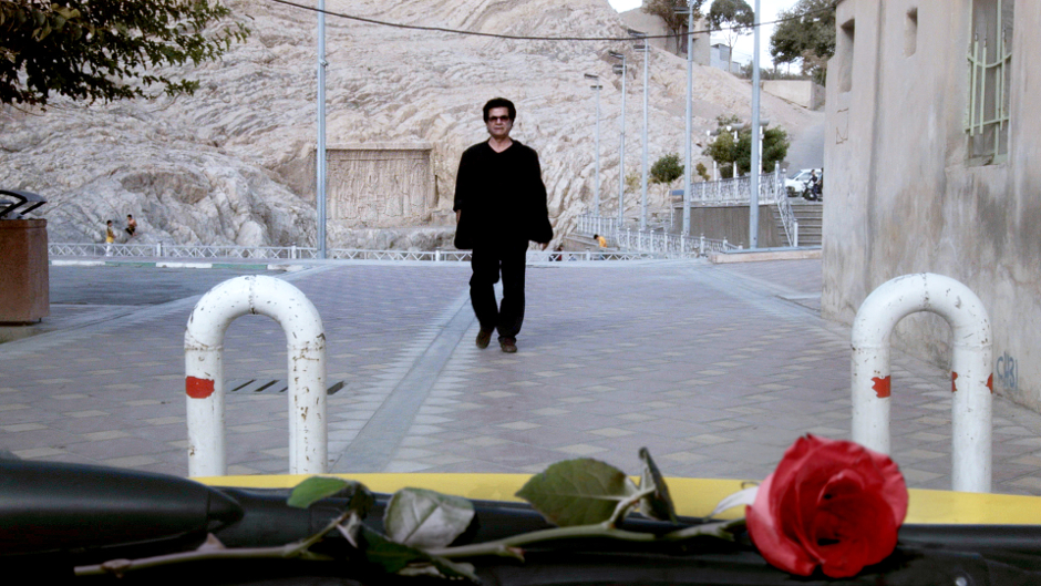 Taxifahrer und Regisseur Jafar Panahi. Film-Stills: Weltkino Filmverleih