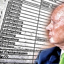 Der schwäbische Verfassungsschutz kennt alle NSU-Adressen. Und weiß nichts, wie Ex-Präsident Rannacher. Foto: Rainer Hausleitner, Montage: Martin Storz