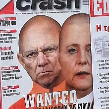 Merkel ist ein Monster – in griechischen Medien. Foto: Fritz Schwab