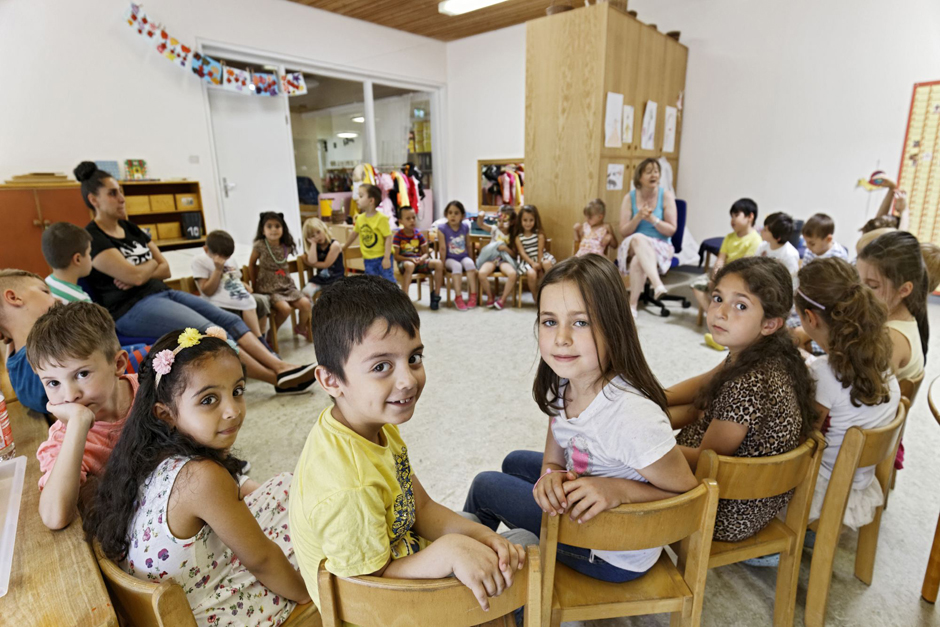 Wie "kulturelle Bildung" geht? Kindergartenkinder in Sindelfingen machen's vor und haben Spaß dabei. Foto: Joachim E. Röttgers