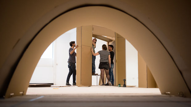 Wohnen im Schaufenster