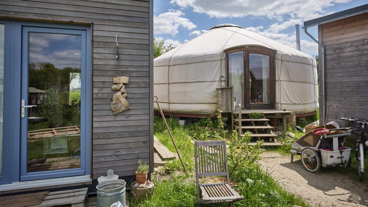 ... ins experimentelle Wohnprojekt Tempelfeld.