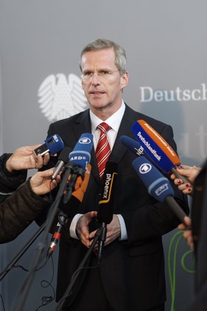 Clemens Binninger, CDU-Obmann im NSU-Untersuchungsausschuss des Bundestags im Februar 2013. Foto: Reiner Hausleitner