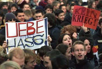 "99 Prozent der Menschen möchten einfach in Ruhe leben." Foto: Joachim E. Röttgers