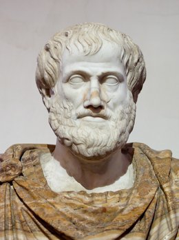 Kluger Mann: Aristoteles.