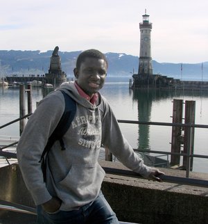 Mahamadou Famanta zu Besuch in Lindau am Bodensee. Fotos: privat