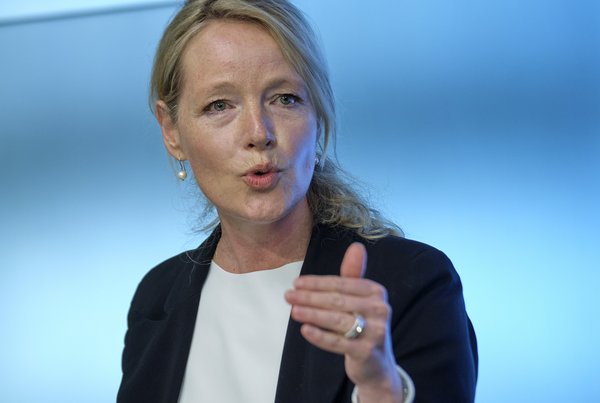 Sie sei eine Vermittlerin, heißt es.