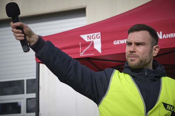 "Was wollt ihr dann?" Gewerkschafter Alexander Münchow.