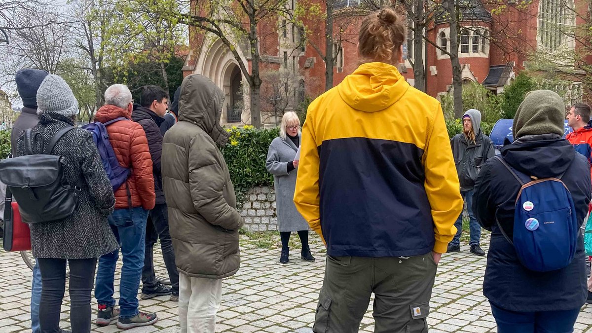 Spaziergänge auf den Spuren des Antifaschisten Gasparitsch durch den Stuttgarter Osten. Foto: Stadtteilzentrum Gasparitsch