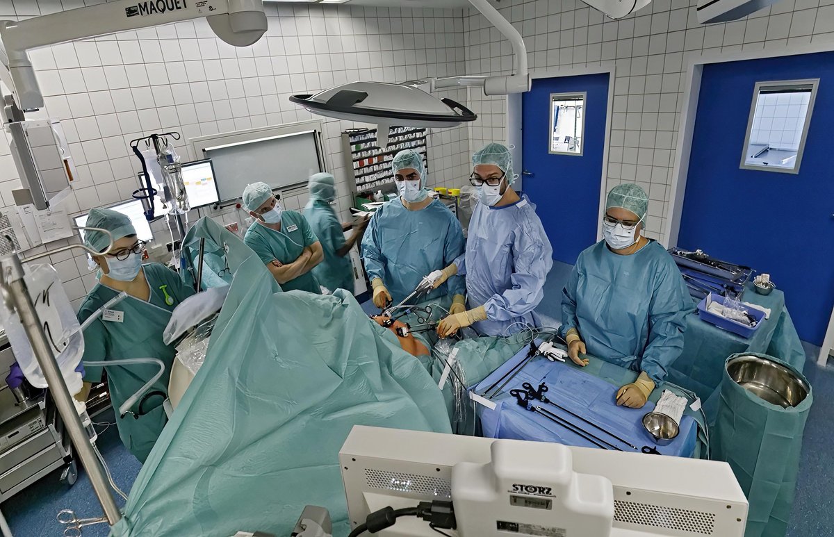 OP-Saal 11, städtisches Klinikum Karlsruhe (2015).