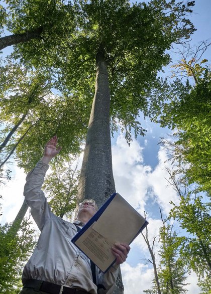 Förster Thomas Englisch führte die Granden der Politik zu jenen seines Reviers.