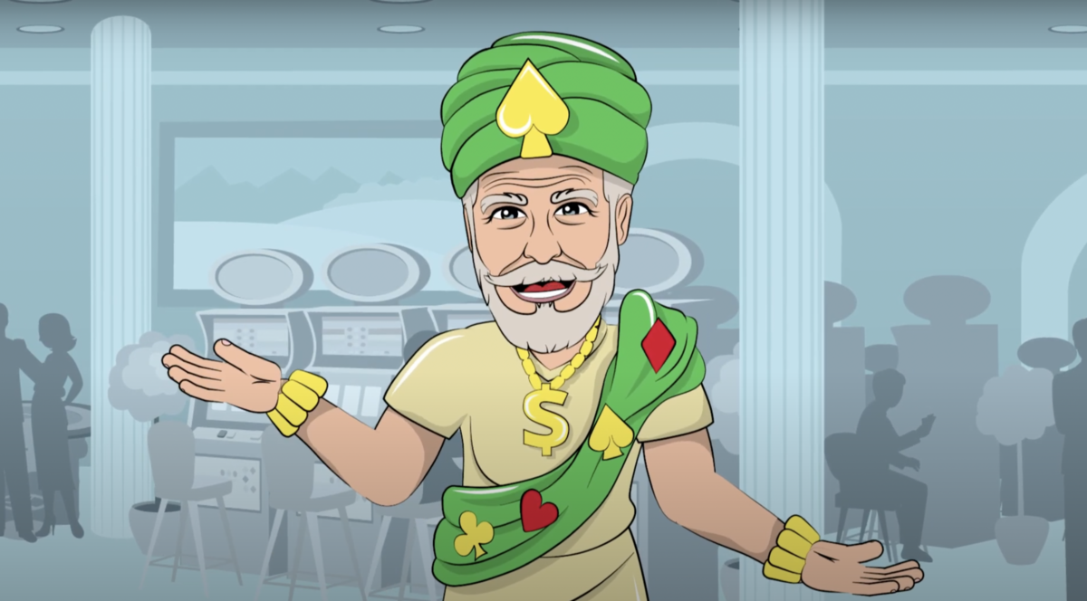 Der "Casino-Guru" bietet Redaktionen Artikel an und will sie für die Publikation bezahlen. Manche machen mit. Screenshot: Youtube