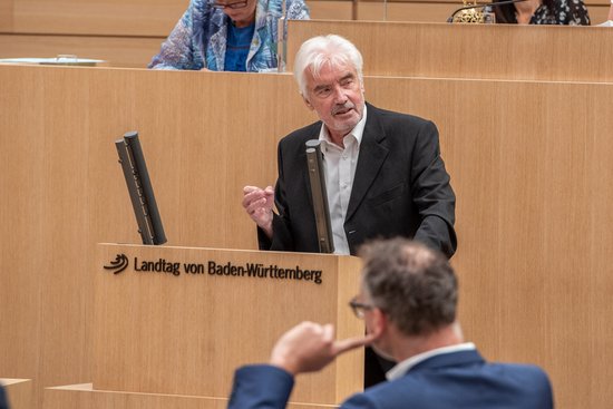 Ulrich Goll, Justizminister a.D., bezweifelt, dass das Gesetz viel nutzt. 