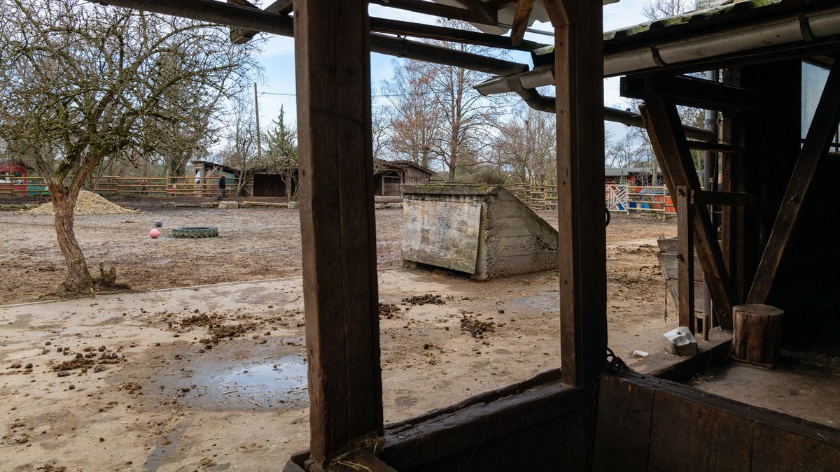 Balinger Straße 111: Wo sich heute die Jugendfarm Möhringen befindet, war ein Barackenlager des Tiefbauamts für mindestens 379 Personen aus der Sowjetunion, eingesetzt vor allem im Stollenbau.