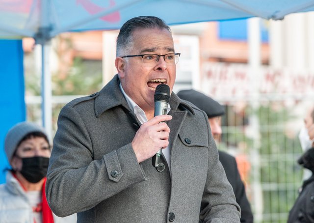AfD-Mann Hans-Jürgen Goßner. Foto: Jens Volle