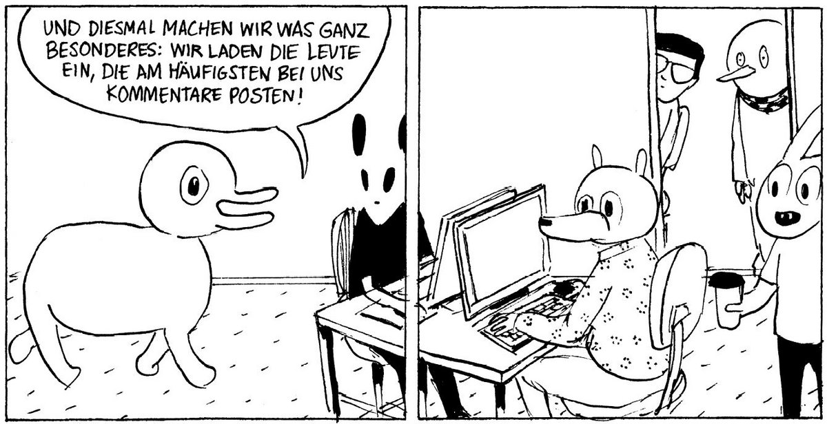 Eine Idee des Chefs stößt da auf gedämpfte Begeisterung. Eine Idee des Chefs stößt da auf gedämpfte Begeisterung.