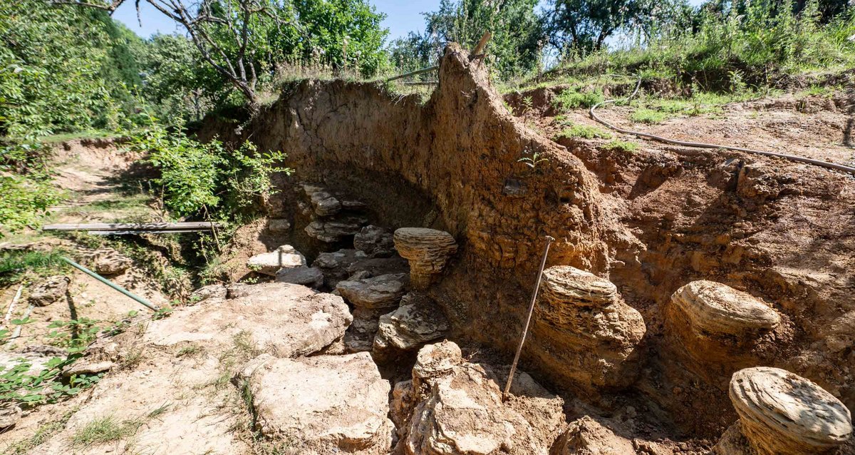 Roths Lieblingsplatz und "Bodybuilding-Arena" wirkt wie ein Mini-Grand Canyon.