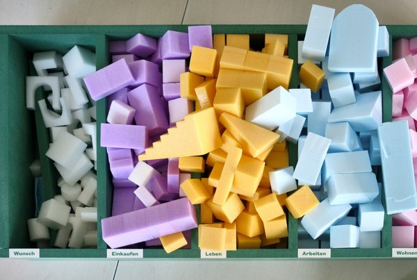 Der Städtebausimulator: bunte Bauklötze ...