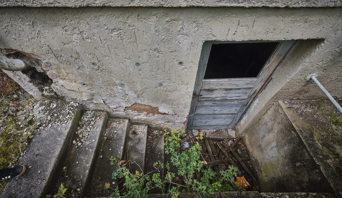 Kellerabgang.  Kellerabgang.