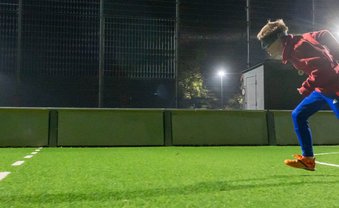 Buntes blindes Leben