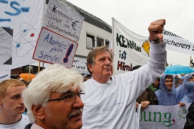 Atomkraftaktivist Jürgen Großmann will "kernig" bleiben. Foto: Joachim E. Röttgers