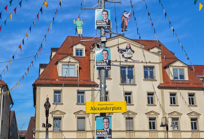 Am Ehinger Narrenbaum darf nur einer hängen. Foto: privat