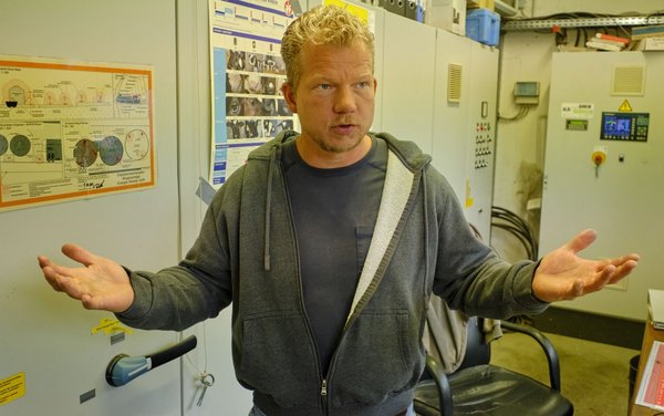 Energiebauer Christof Weibler.