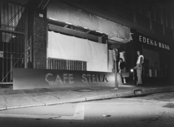 Kurz vor dem Eröffnungstag. Wo heute der Gastraum ist, war damals eine Edeka-Bank. Fotos: Stella