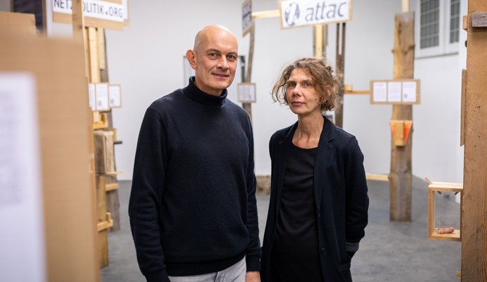 Wie viel ist drin? Am 18. Januar öffnen Stephan Köperl und Sylvia Winkler die Spendenboxen.