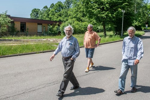 Trotz Gegenwind gehen sie ihren Weg: Martin Hofbauer und Rainer Schaaf aus dem Kreisvorstand sowie Gemeinderat Ralf Heidenreich (von links).