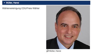 Hansi Müller. Screenshot www.korb.de