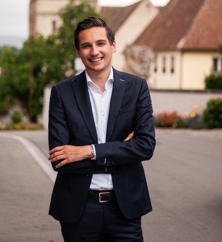 Levin Eisenmann, Student, will für die CDU in den Landtag und "pragmatische Politik" machen. Foto: privat