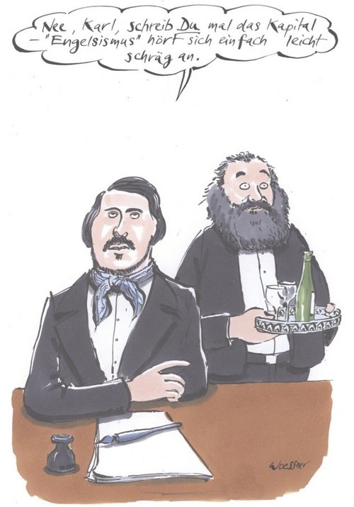 Karikatur: Freimut Woessner