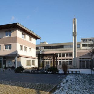 Moschee der Islamischen Gemeinschaft Stuttgart in Stuttgart-Wangen.