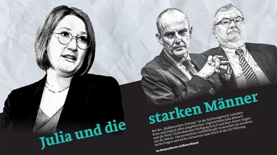 Bönisch, Krach und Kister können nicht mehr miteinander. Illustration: Kress Pro Bönisch, Krach und Kister können nicht mehr miteinander. Illustration: Kress Pro
