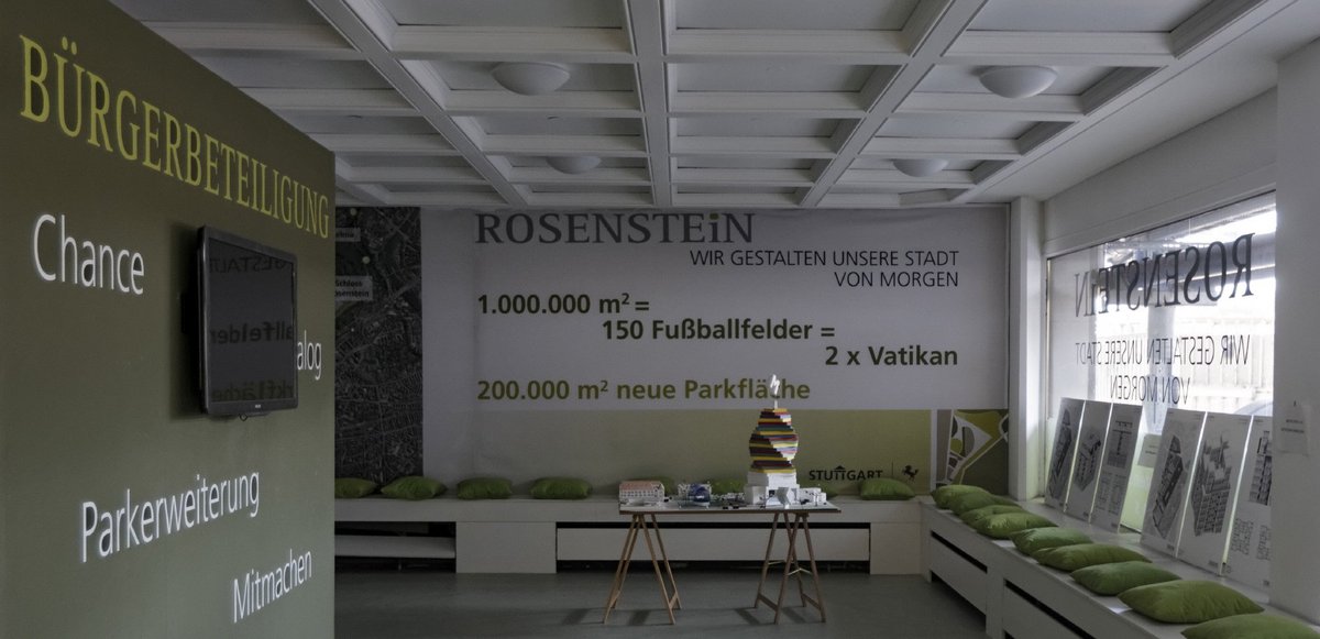 Wir gestalten unsere Stadt von morgen. Oder übermorgen. Oder ...