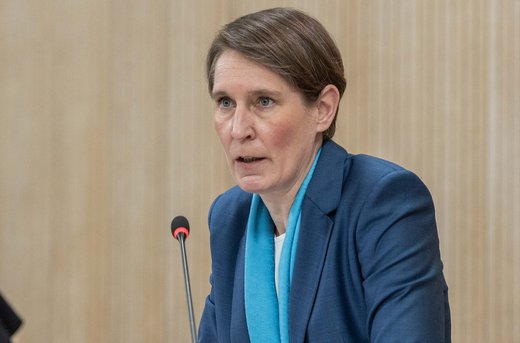 Landespolizeipräsidentin Stefanie Hinz will weg von Abhängigkeiten, hin zu einem echten Führungsteam. Foto: Jens Volle Landespolizeipräsidentin Stefanie Hinz will weg von Abhängigkeiten, hin zu einem echten Führungsteam. Foto: Jens Volle