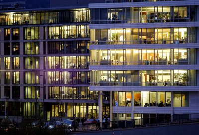 Besonders transparent: LBBW-Bürokomplex.