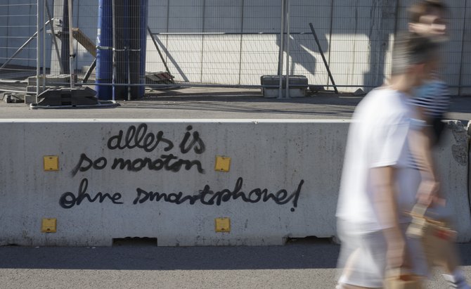 Nicht das härteste Argument für die Handynutzung in der Schule. Foto: Julian Rettig