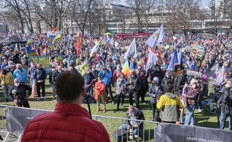 "Klare Botschaft: Stoppt den Krieg!"