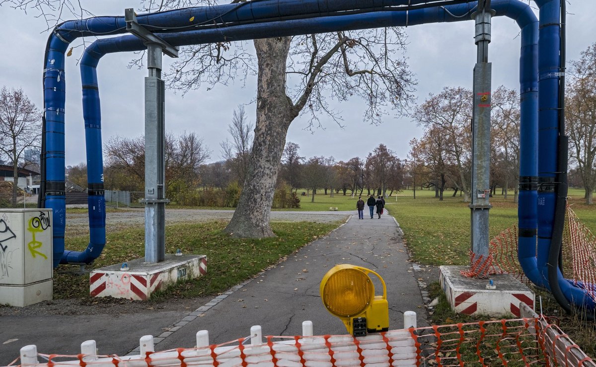 November 2016: Die Tor' mach weit – ein zentraler Teil des Schlossgartens ist bis heute abgesperrt.