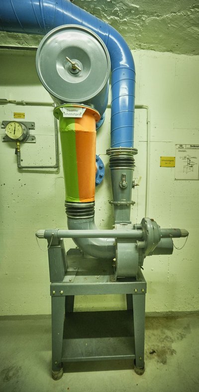 Mords Teil: Staubfilter für den Bunker.   Mords Teil: Staubfilter für den Bunker.