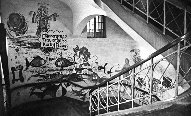 Innenansicht des Heidelberger Collegium Academium. 