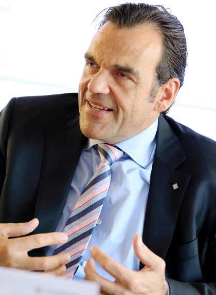 Christoph Gröner: Aus dem dominierenden Unternehmer wird ein Minderheitsaktionär. Foto: Gabriel Habermann