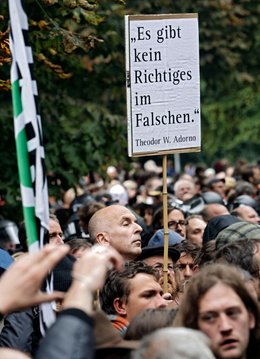 Protest am 30.9.2010 – dem Schwarzen Donnerstag.