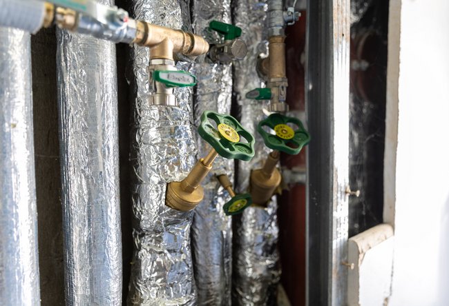 Immerhin kann hier keine Wand schimmeln. Foto: Julian Rettig