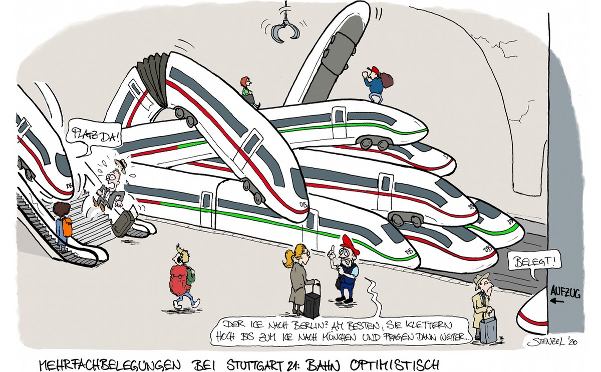 Zugegebenermaßen oft dankbar: Die immer neuen Überraschungen (oder auch nicht) in Zusammenhang mit Stuttgart 21.
